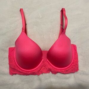 Aerie t-shirt bra size 32 D hot pink